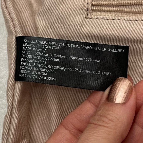 Anthropologie Jasper Jeera Woven Leather Tassled Clutch NWOT - Picture 11 of 13